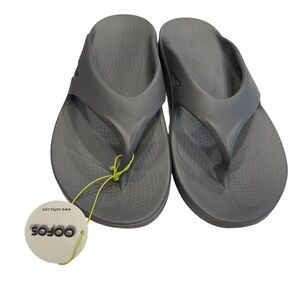 Oofos Original Unisex Recovery Sandals Slate Men's US M 10 Wms 12 EU 43 NEW